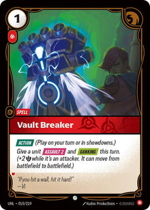 Riftbound - Carte Brise-coffre FOIL FR - Riot Games