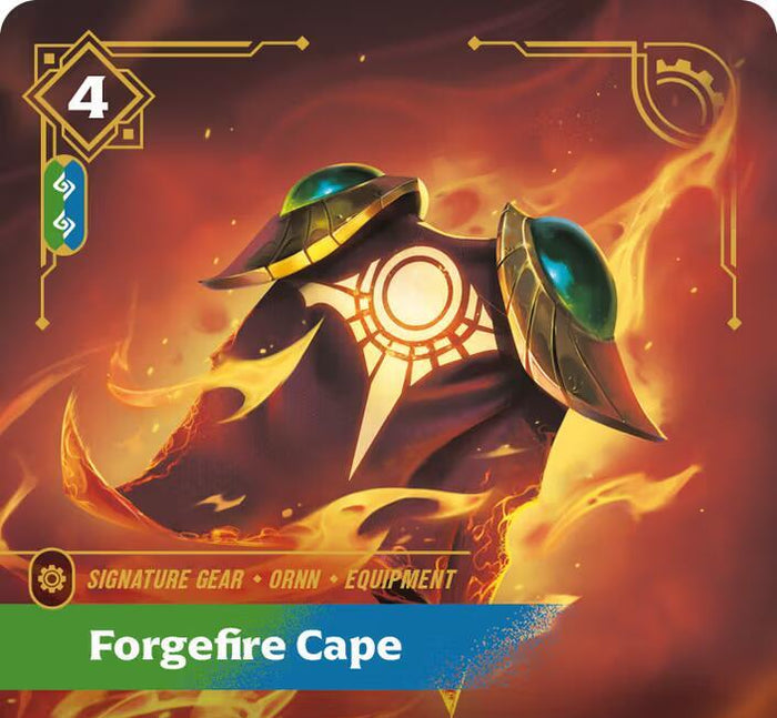 Riftbound - Carte Cape magmatique Armes Spirituelles FOIL FR