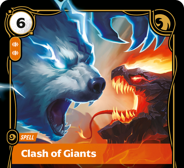 Riftbound - Carte Choc des titans FOIL FR - Riot Games