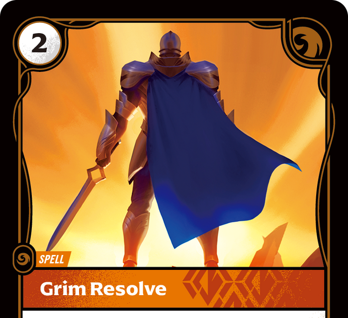 Riftbound - Carte Détermination implacable FOIL FR