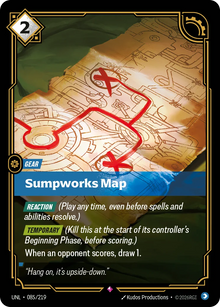 Riftbound - Carte du Puisard Déchaînement FOIL FR - Riot Games