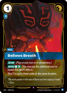Riftbound - Carte Fournaise FOIL FR - Riot Games