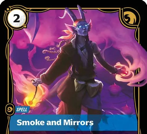 Riftbound - Carte Fumées mystiques Déchaînement FOIL FR - Riot Games