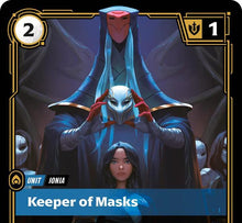 Riftbound - Carte Gardienne des masques Déchaînement FOIL FR - Riot Games
