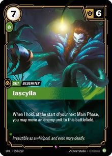 Riftbound - Carte Iascylla Déchaînement FOIL FR - Riot Games