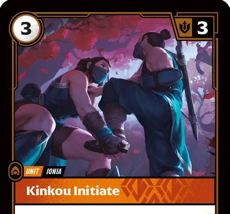 Riftbound - Carte Initiée du Kinkou Déchaînement FOIL FR - Riot Games