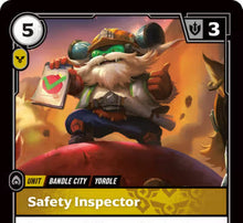 Riftbound - Carte Inspecteur de la sécurité Déchaînement FR - Riot Games