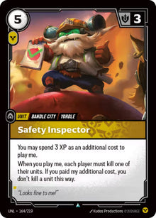 Riftbound - Carte Inspecteur de la sécurité Déchaînement FR - Riot Games
