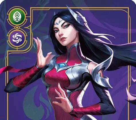 Riftbound - Carte Irelia, Danceuse des lames V.1 Rare FOIL FR