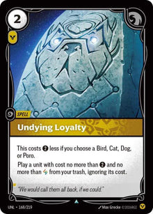 Riftbound - Carte Loyauté éternelle Déchaînement FR - Riot Games