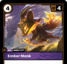 Riftbound - Carte Moine ardent Origines FR - Riot Games