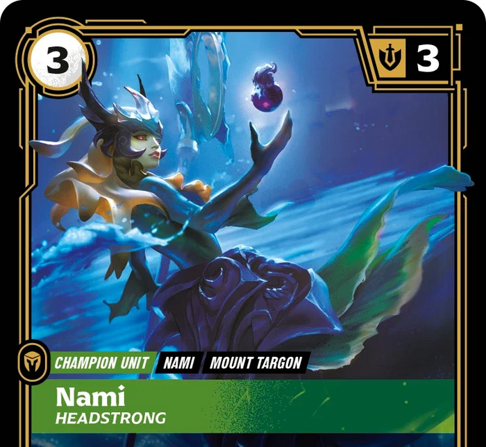 Riftbound - Carte Nami, Océanique FOIL FR