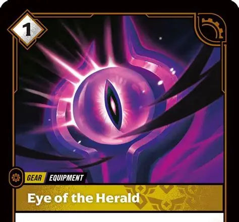 Riftbound - Carte Œil du Héraut Armes Spirituelles FR - Riot Games