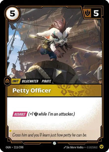 Riftbound - Carte Officier pirate Origines FR - Riot Games