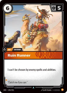 Riftbound - Carte Pilleuse de ruines Armes Spirituelles FR - Riot Games