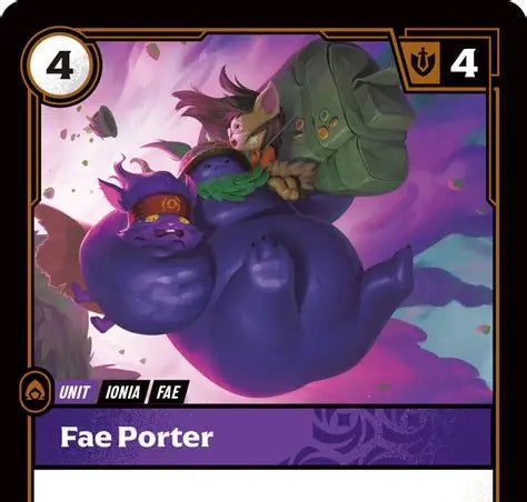 Riftbound – Carte Porteur féérique Armes Spirituelles FR – Riot Games