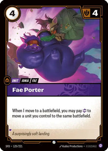 Riftbound – Carte Porteur féérique Armes Spirituelles FR – Riot Games