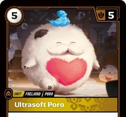 Riftbound - Carte Poro ultra doux Déchaînement FR - Riot Games