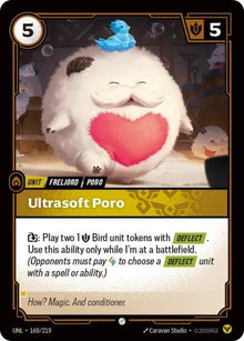 Riftbound - Carte Poro ultra doux Déchaînement FR - Riot Games