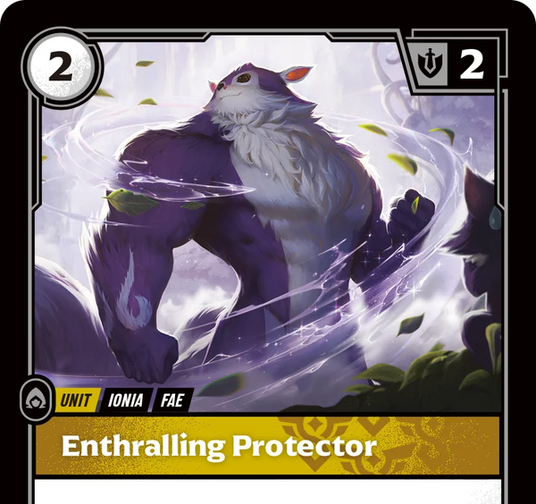 Riftbound - Carte Protecteur captivant Déchaînement FR - Riot Games