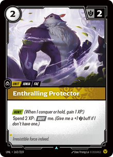Riftbound - Carte Protecteur captivant Déchaînement FR - Riot Games