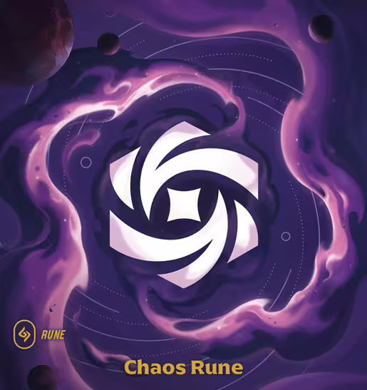 Riftbound - Carte Rune de chaos V.2 Showcase Origines FOIL FR