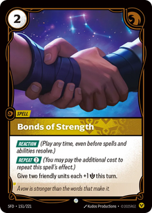 Riftbound - Carte Serment Armes Spirituelles FR - Riot Games
