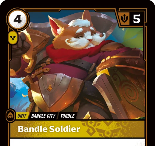 Riftbound - Carte Soldat de Bandle Déchaînement FR - Riot Games