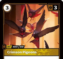 Riftbound - Carte Pigeons écarlates Déchaînement FR - Riot Games