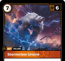 Riftbound - Carte Ursidé de la tempête Origines FR - Riot Games