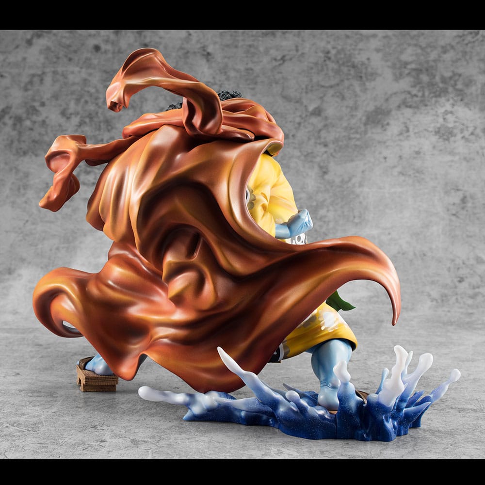 One Piece statuette PVC Portrait Of Pirates SA-MAXIMUM Knight of the Sea Jinbe Limited Reprint