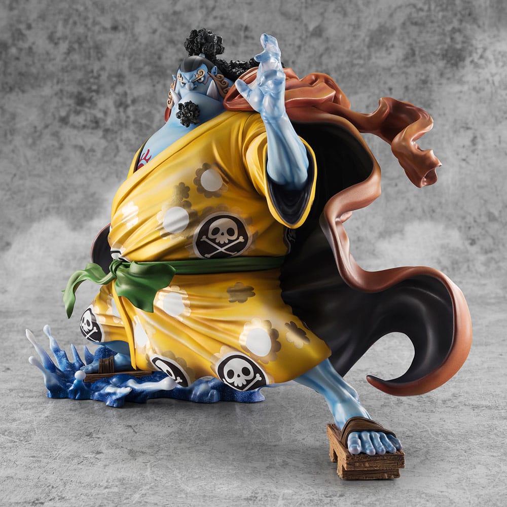 One Piece statuette PVC Portrait Of Pirates SA-MAXIMUM Knight of the Sea Jinbe Limited Reprint